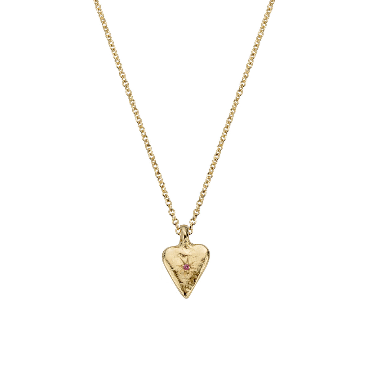 Gold Mini Heart Necklace
