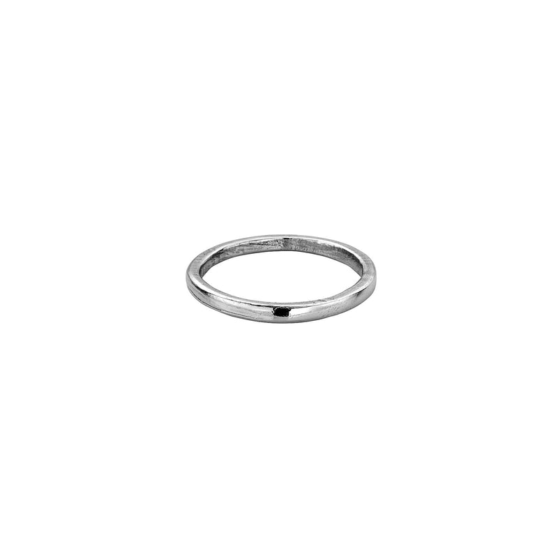 Platinum Simple Wedding Band