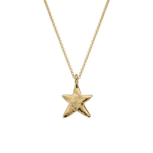 Gold Midi Star Necklace