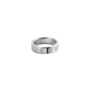 Silver Midi Signature Ring