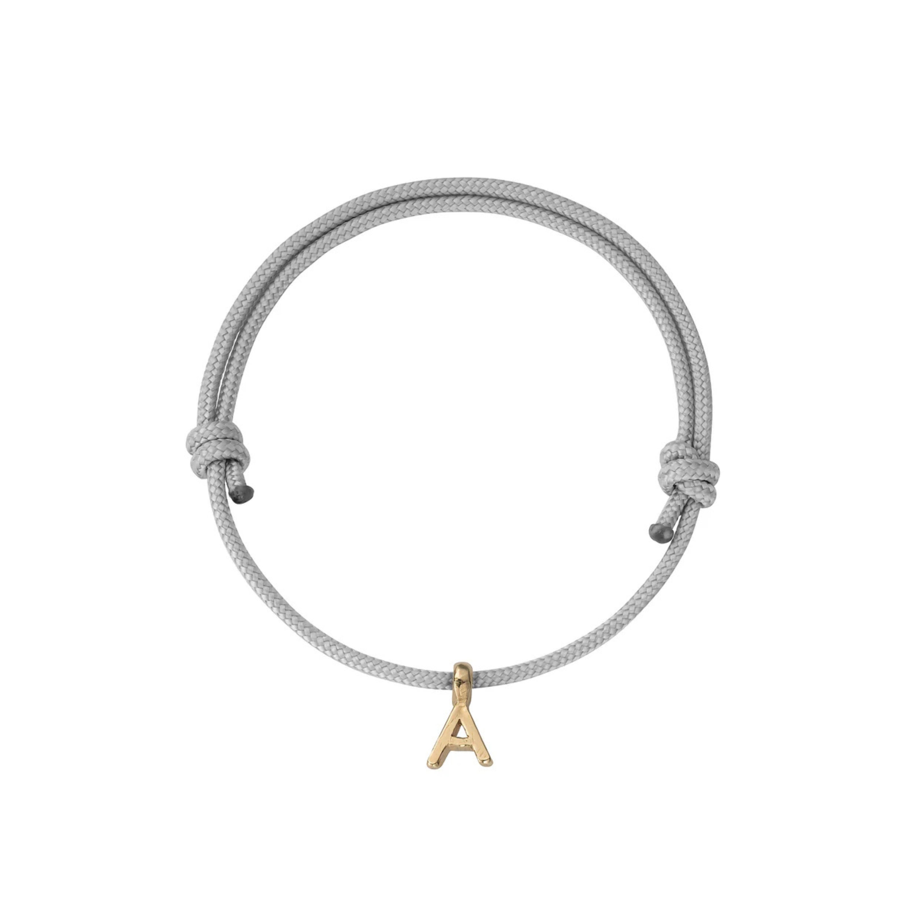 Gold Mini Alphabet Sailing Rope