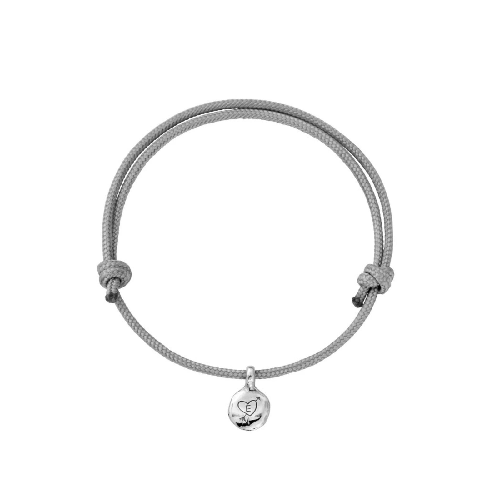 Silver Mini Disc Sailing Rope with Handwriting