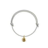 Gold Mini Disc Sailing Rope with Paw Print