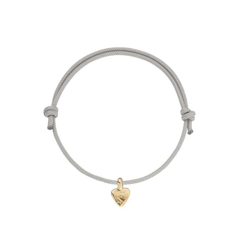 Gold Baby Heart Sailing Rope