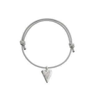 Silver Medium Heart Sailing Rope
