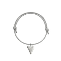 Silver Medium Heart Sailing Rope