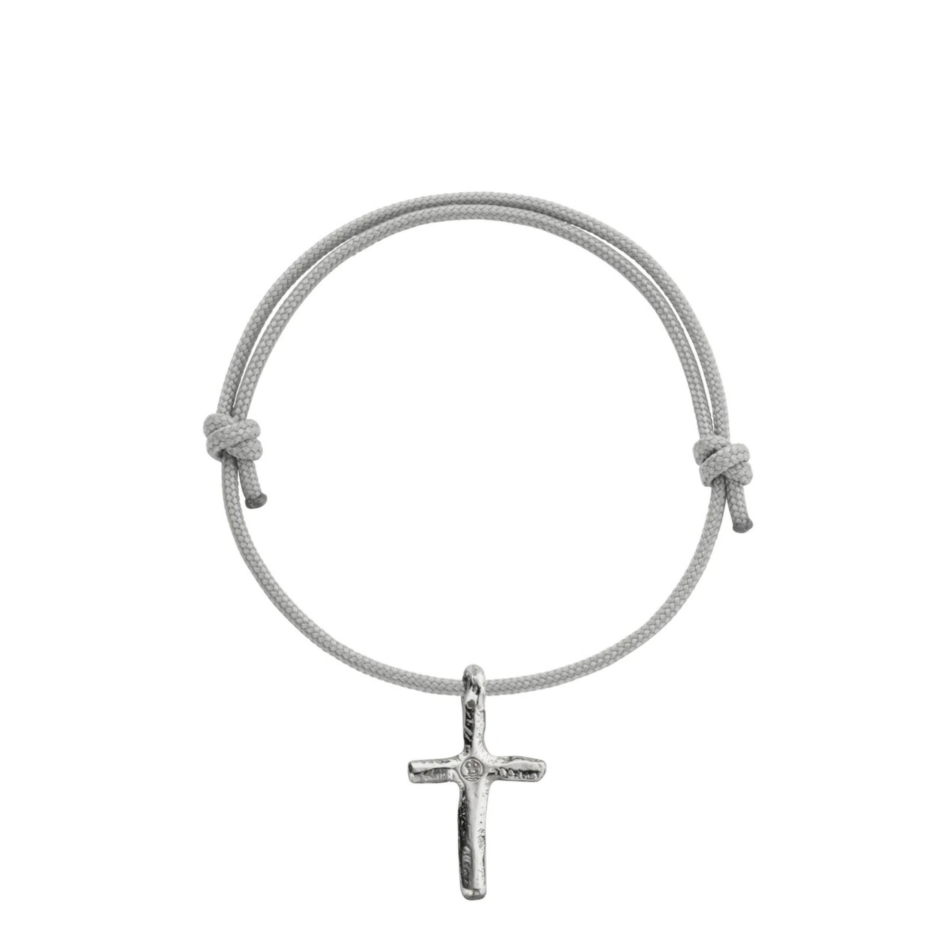 Silver Medium Cross Sailing Rope