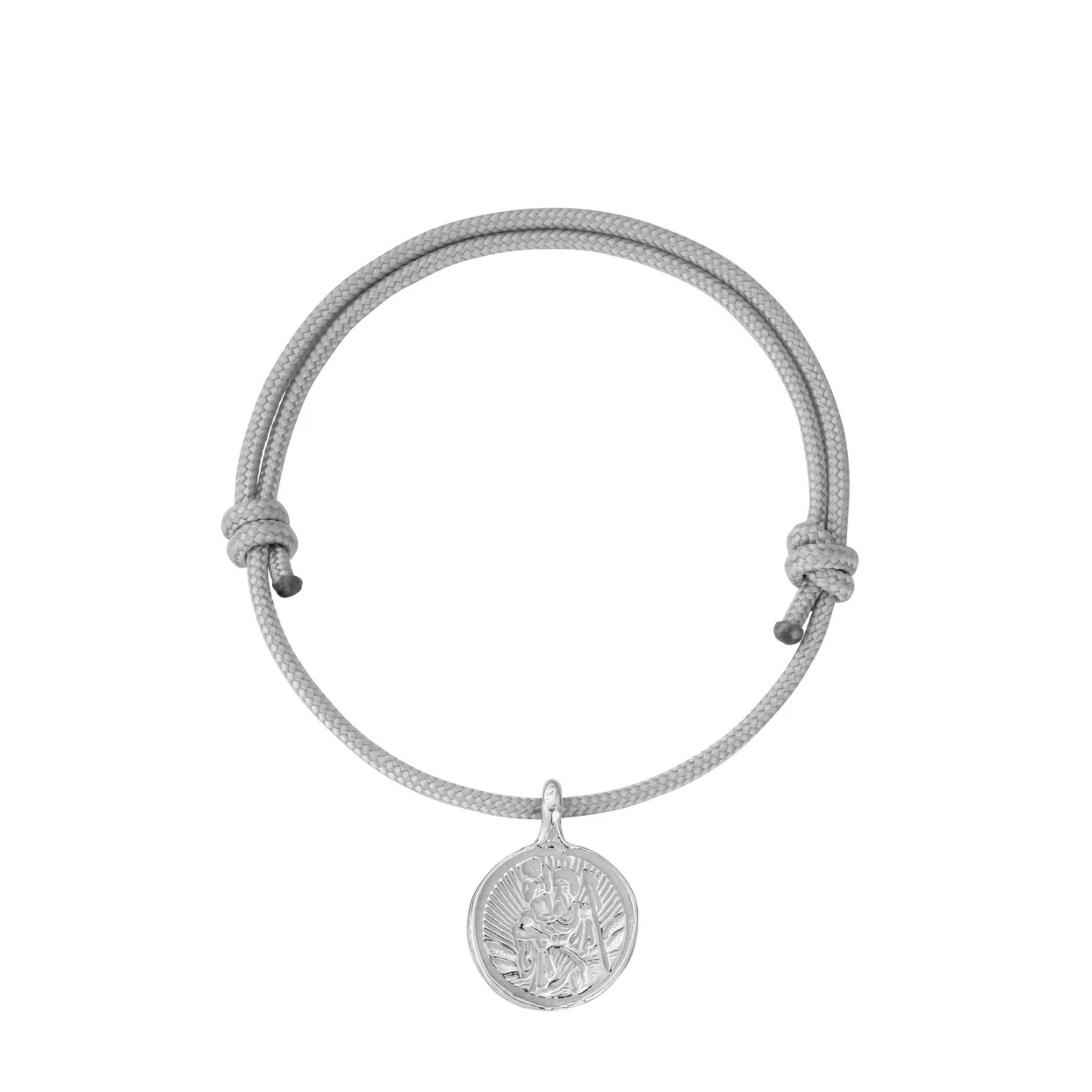 Silver Medium St Christopher Sailing Rope