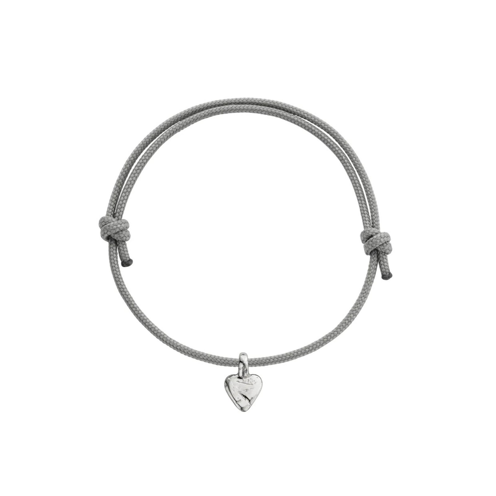 Silver Baby Heart Sailing Rope