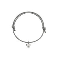 Silver Baby Heart Sailing Rope