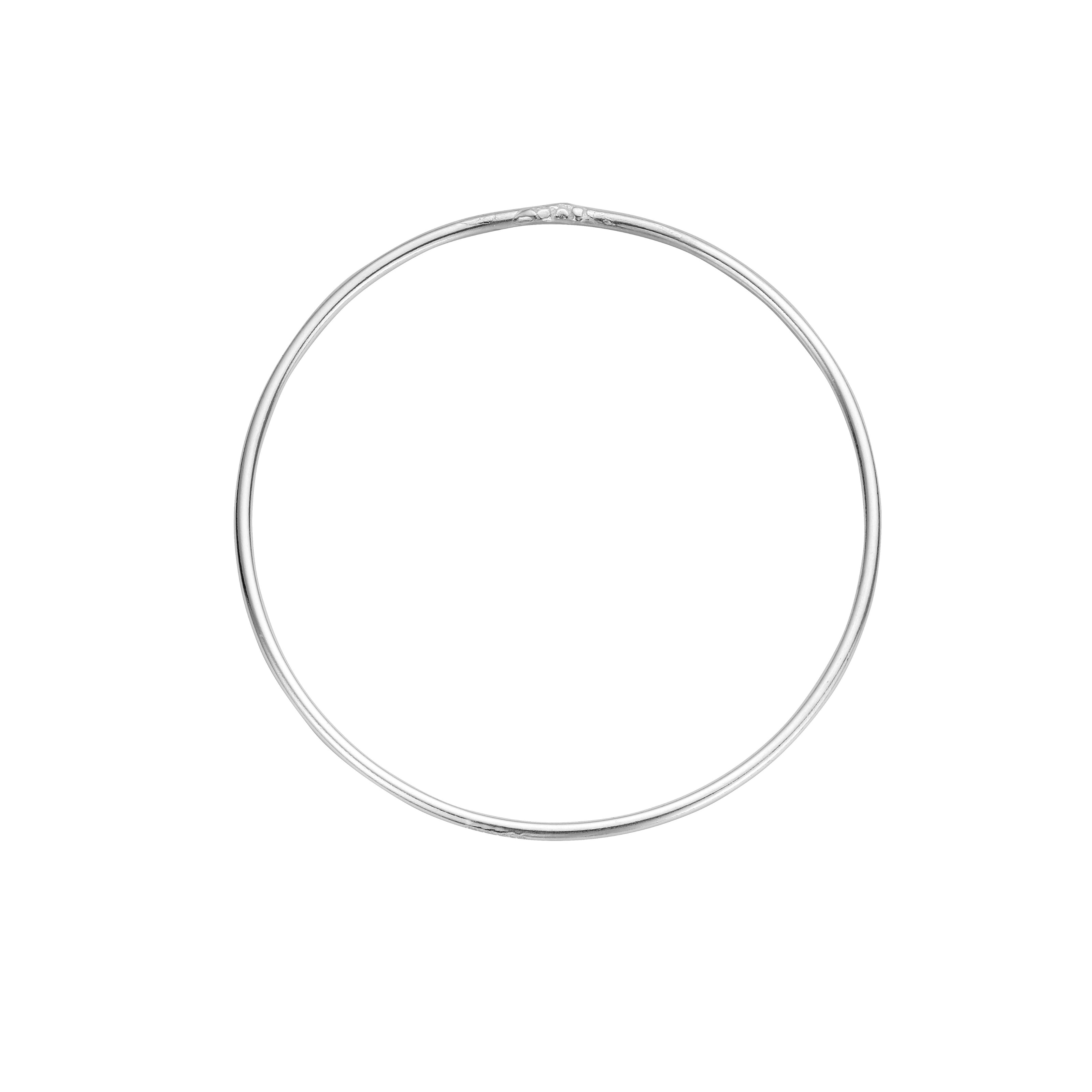 Silver Stack Bangle