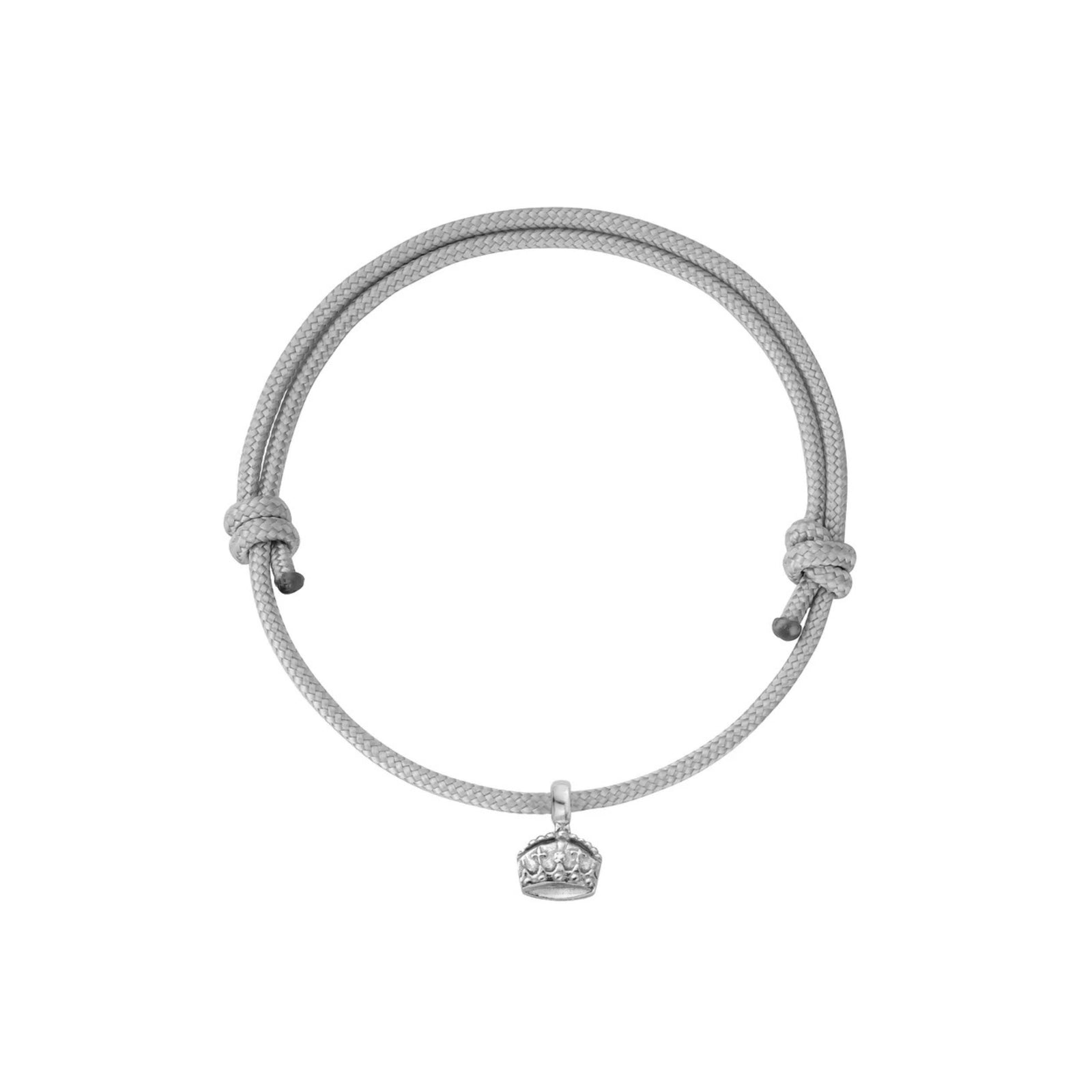 Silver Coronation Crown Sailing Rope