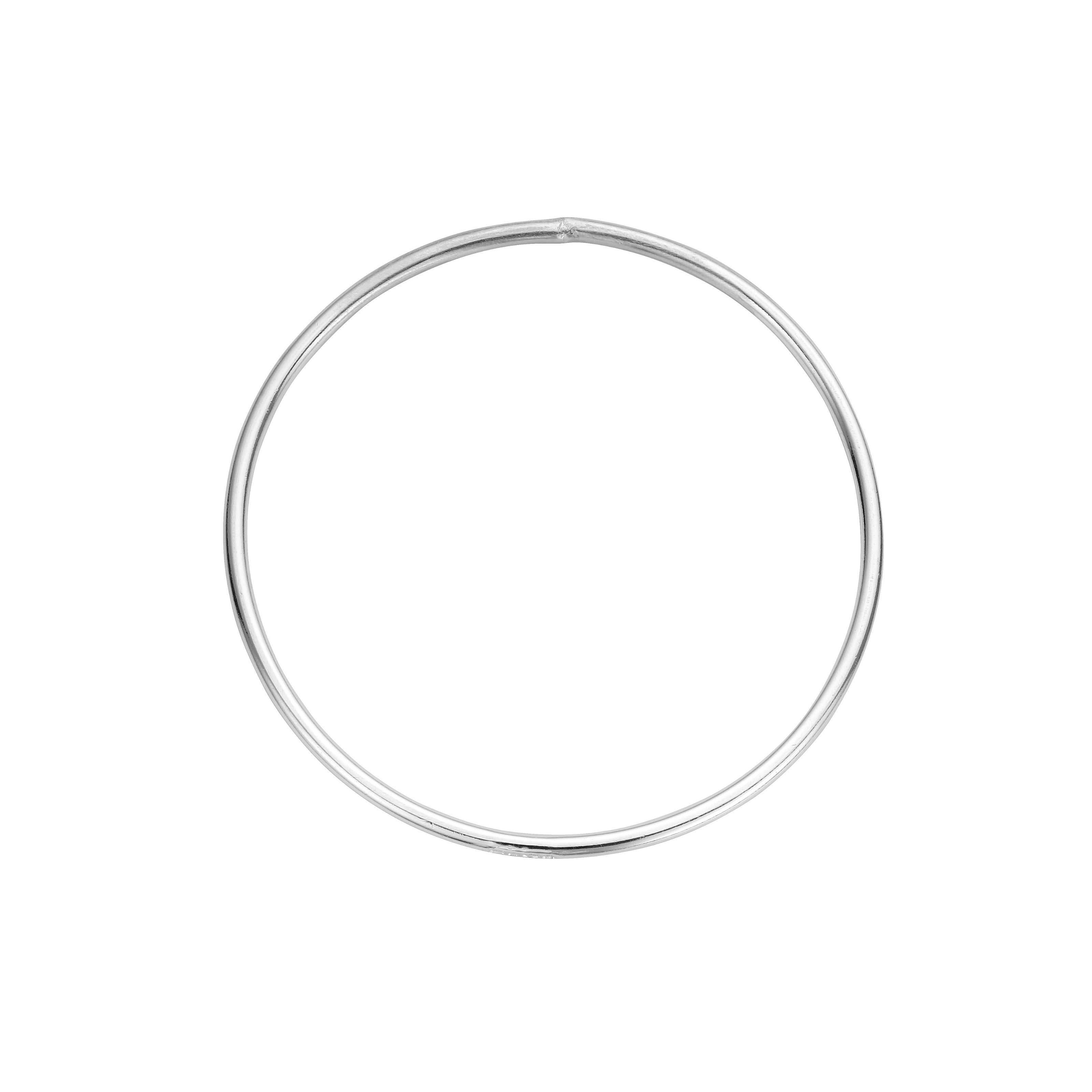 Silver Stack Bangle