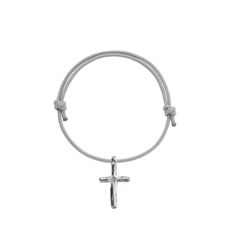 Silver Medium Cross Sailing Rope