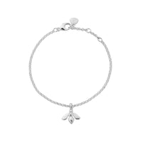 Silver Mini Honey Bee Chain Bracelet