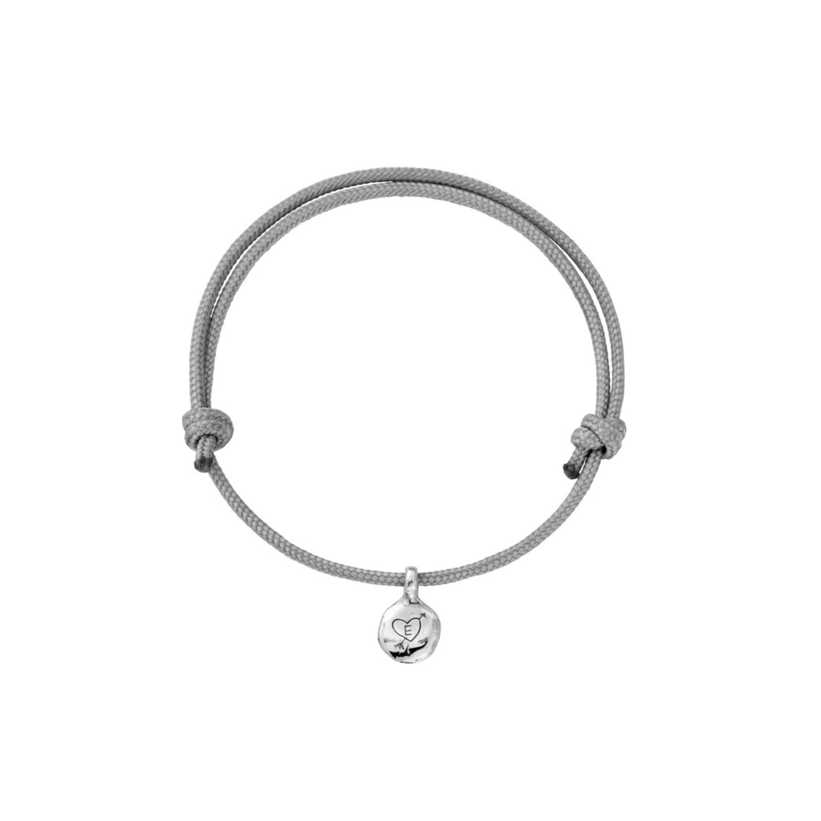 Silver Mini Disc Sailing Rope with Handwriting