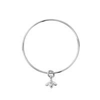 Silver Mini Honey Bee Bangle
