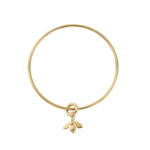 Gold Mini Honey Bee Bangle