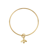 Gold Mini Honey Bee Bangle
