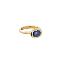 ODETA Gold Blue Sapphire Ring