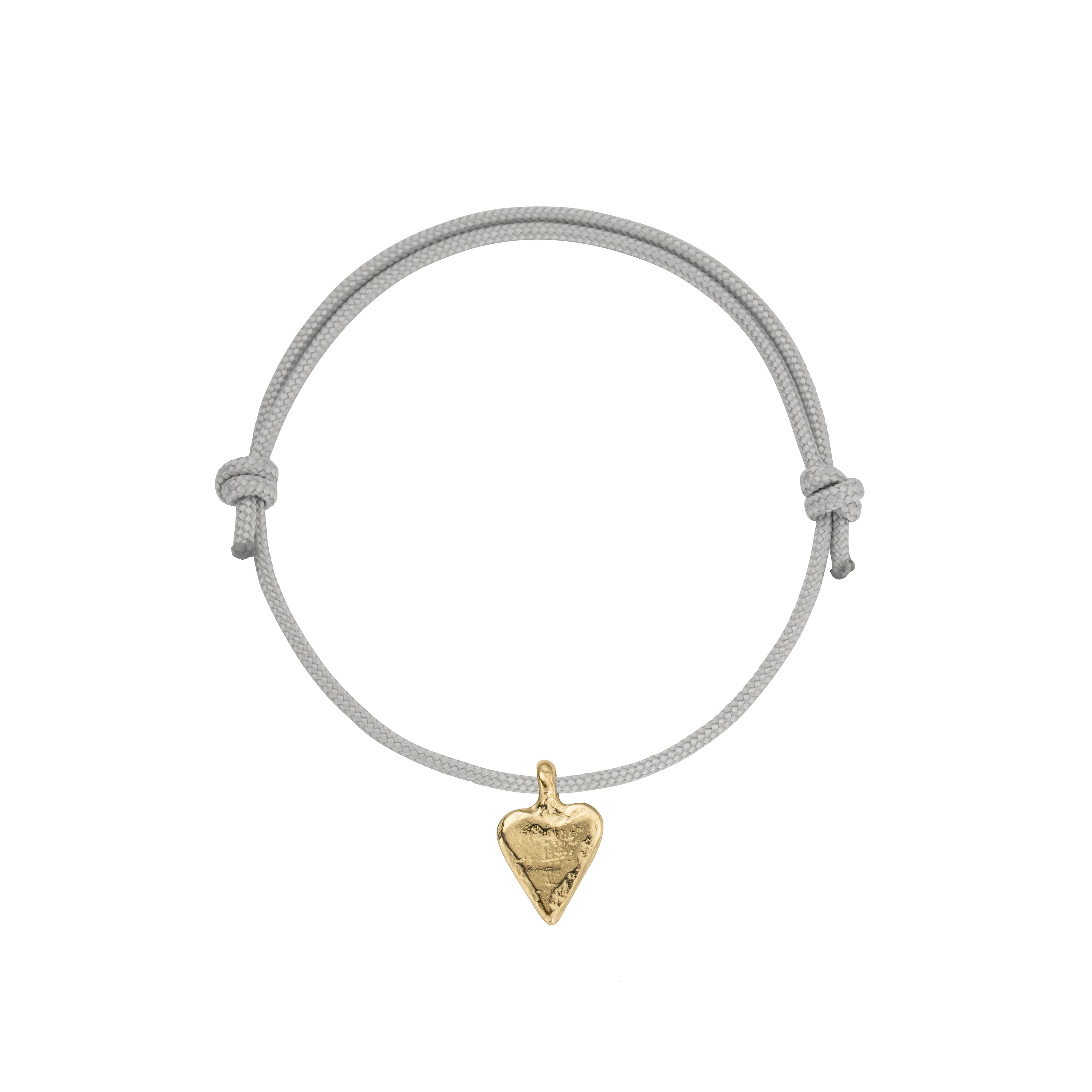 Gold Mini Heart Sailing Rope