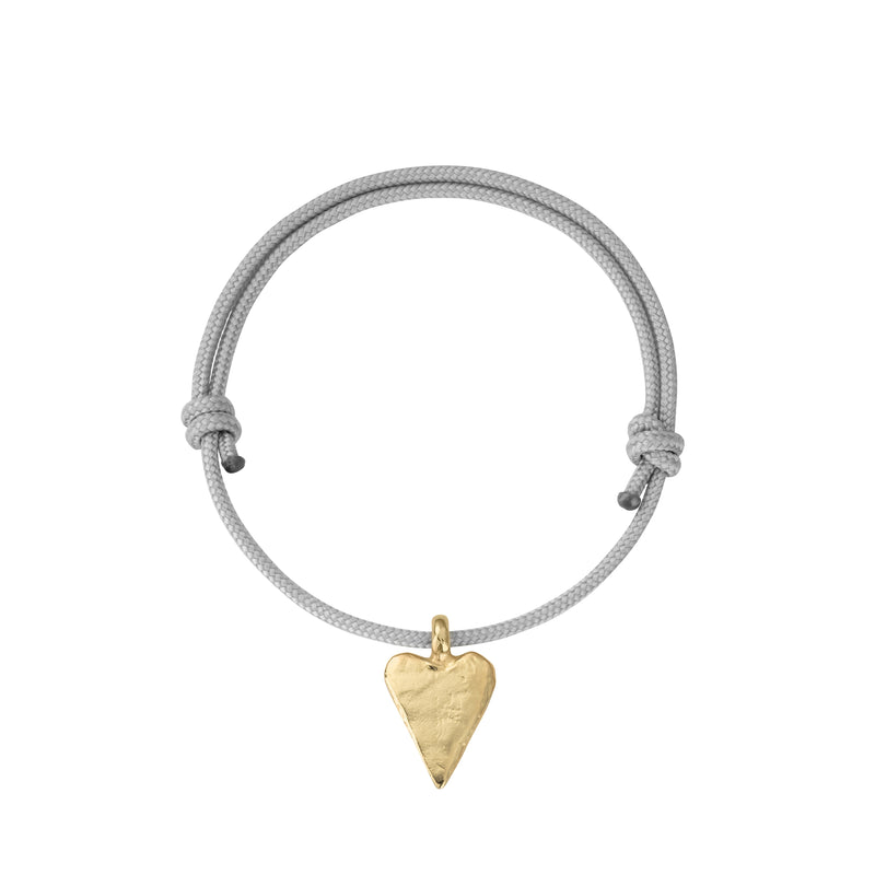 Gold Medium Heart Sailing Rope