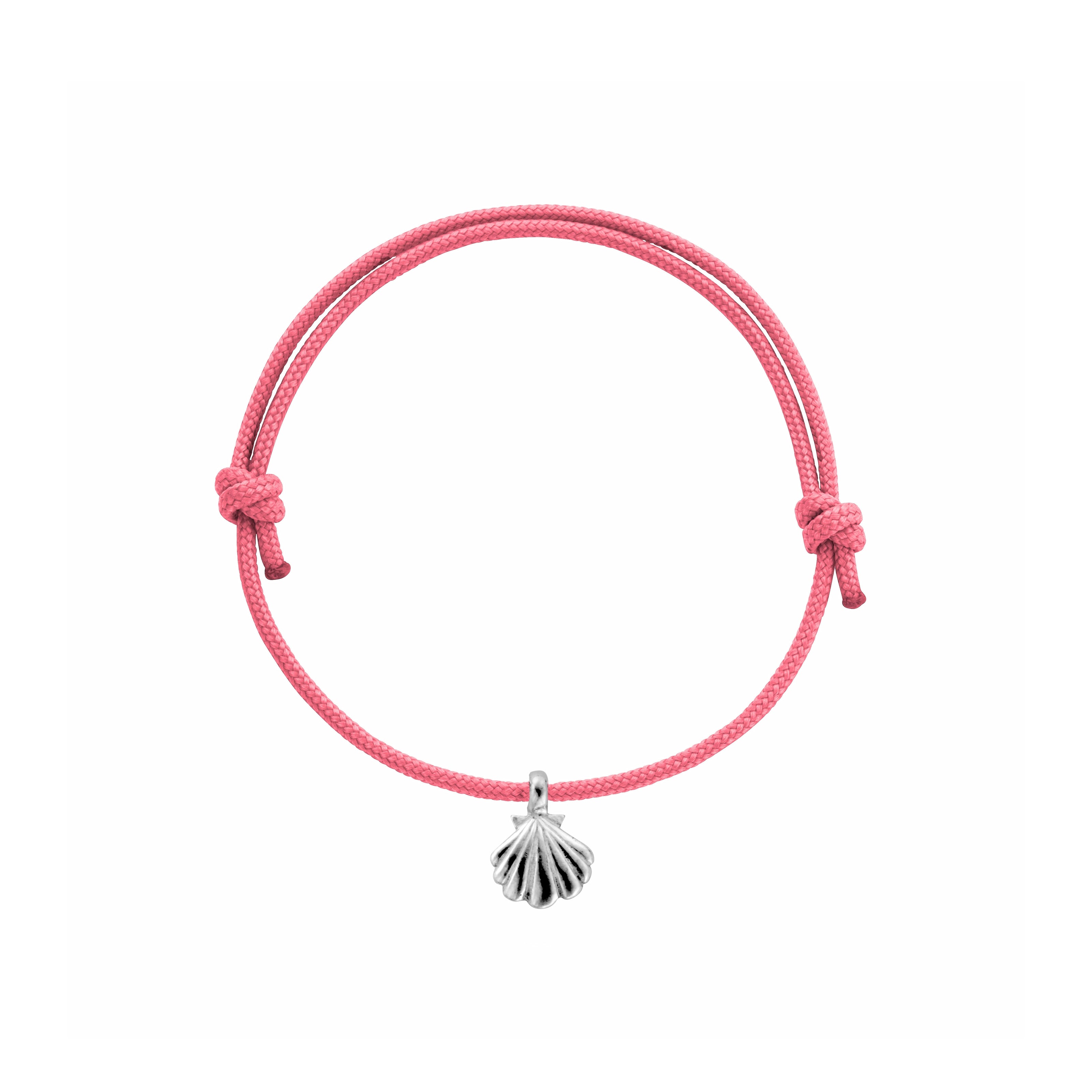 Silver Scallop Shell Sailing Rope