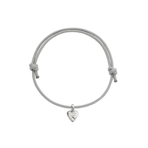 Silver Baby Heart Sailing Rope
