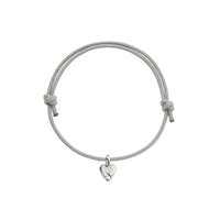 Silver Baby Heart Sailing Rope
