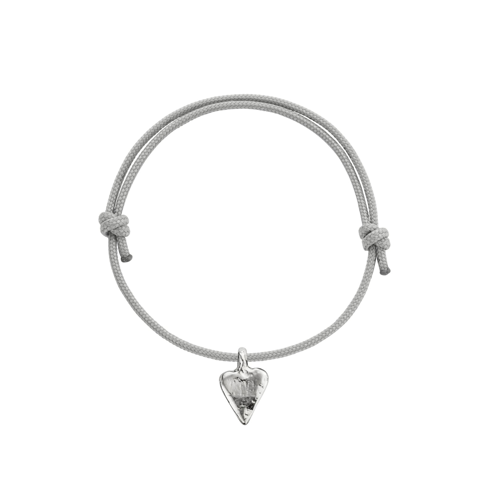 Silver Mini Heart Sailing Rope