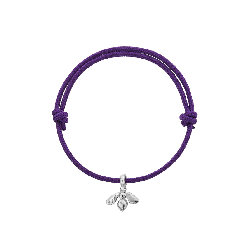 Silver Mini International Women's Day Honey Bee Sailing Rope