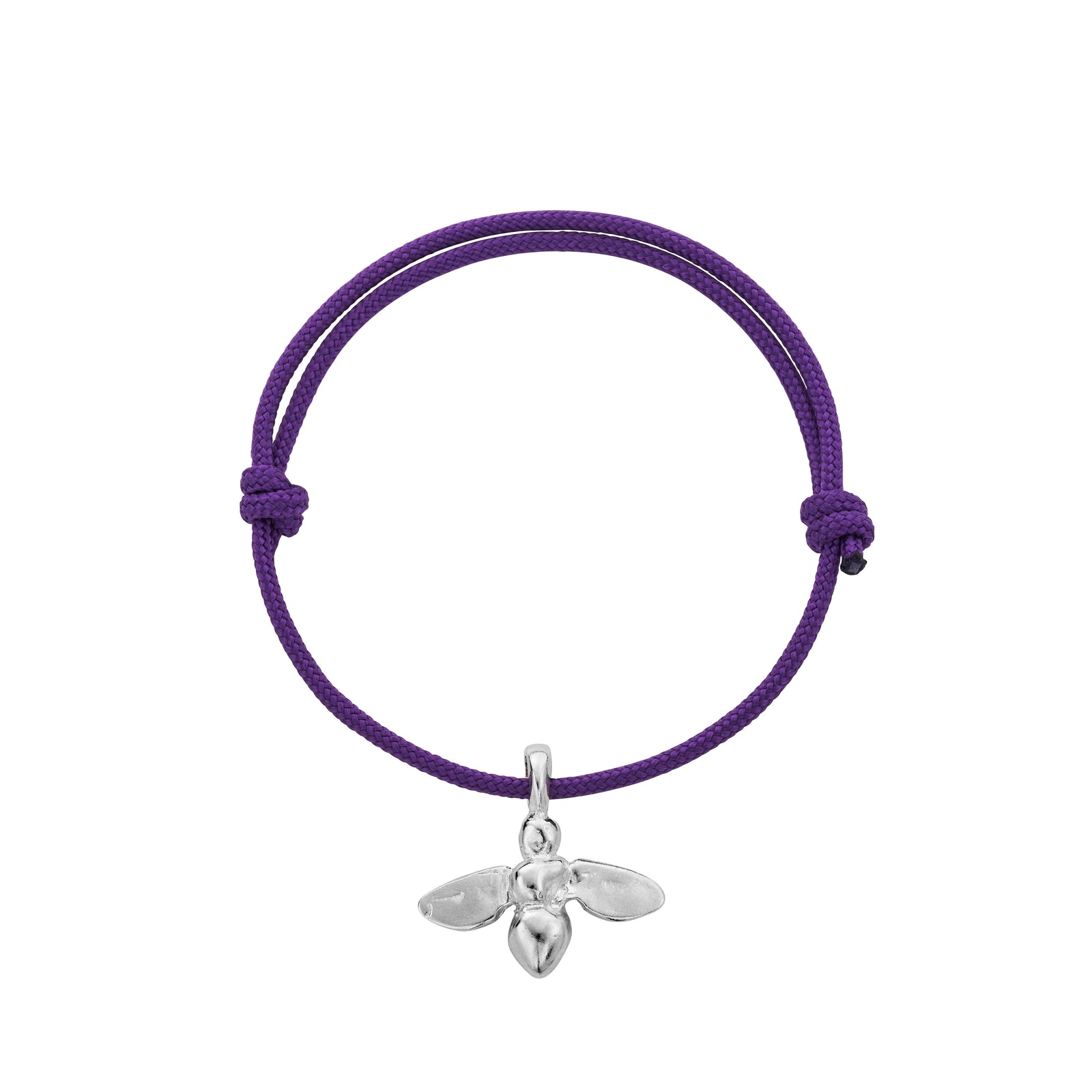 Silver Large International Women's Day Honey Bee Sailing Rope