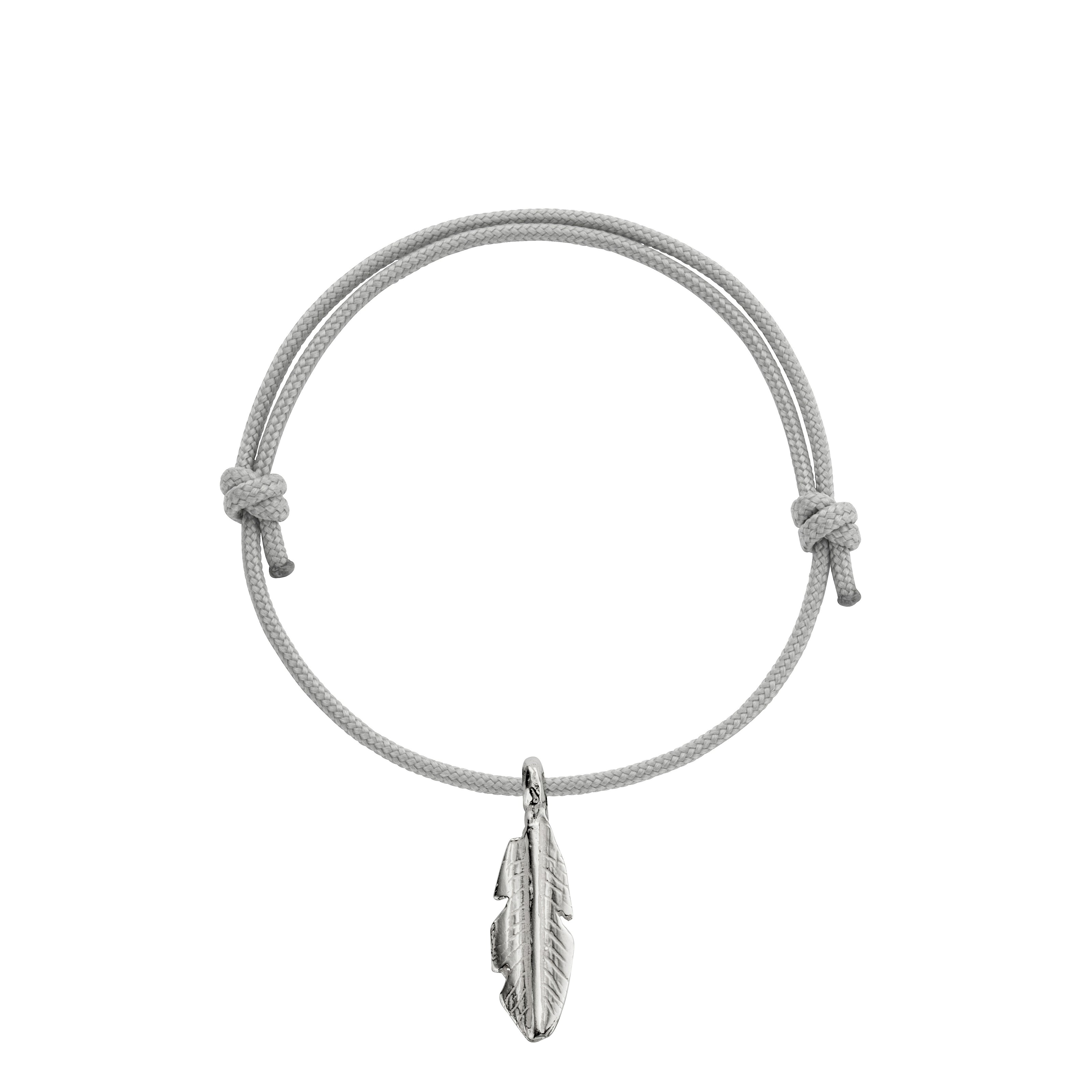 Silver Medium Feather Sailing Rope
