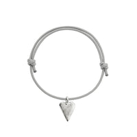 Silver Medium Heart Sailing Rope