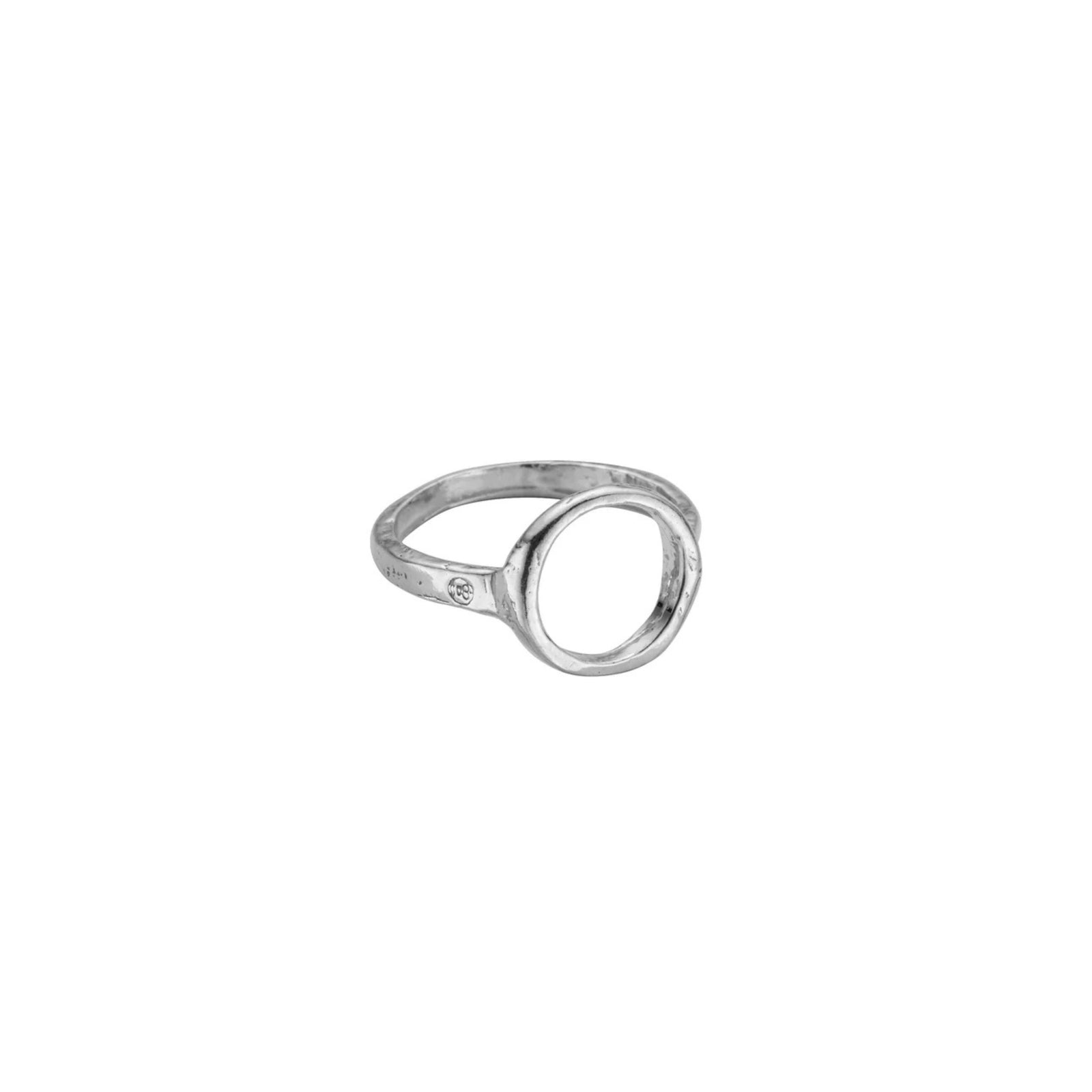 Silver Open Circle Ring