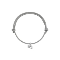 Silver Mini Virgo Horoscope Sailing Rope