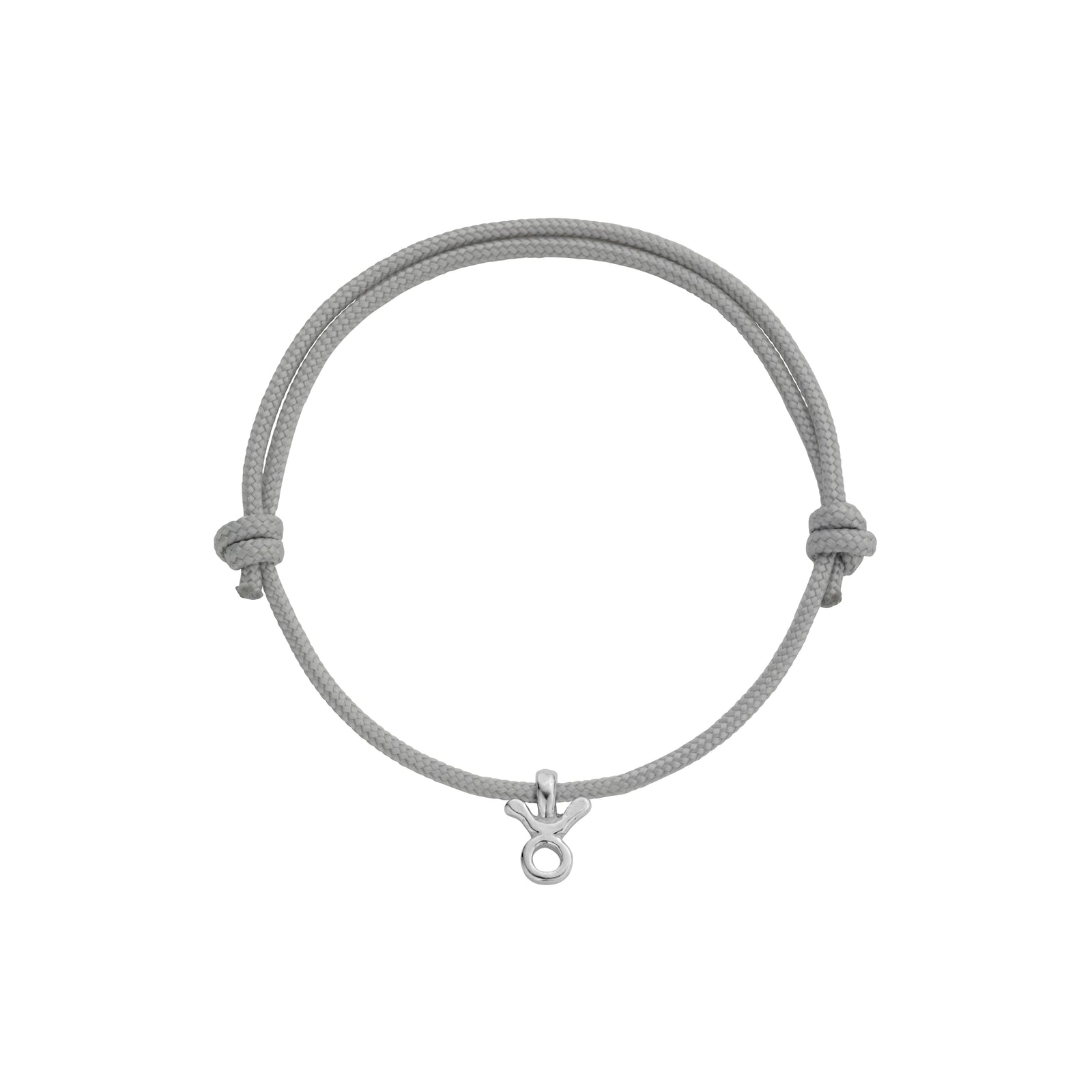 Silver Mini Taurus Horoscope Sailing Rope