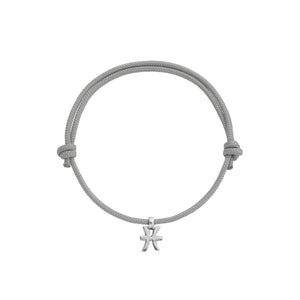 Silver Mini Pisces Horoscope Sailing Rope