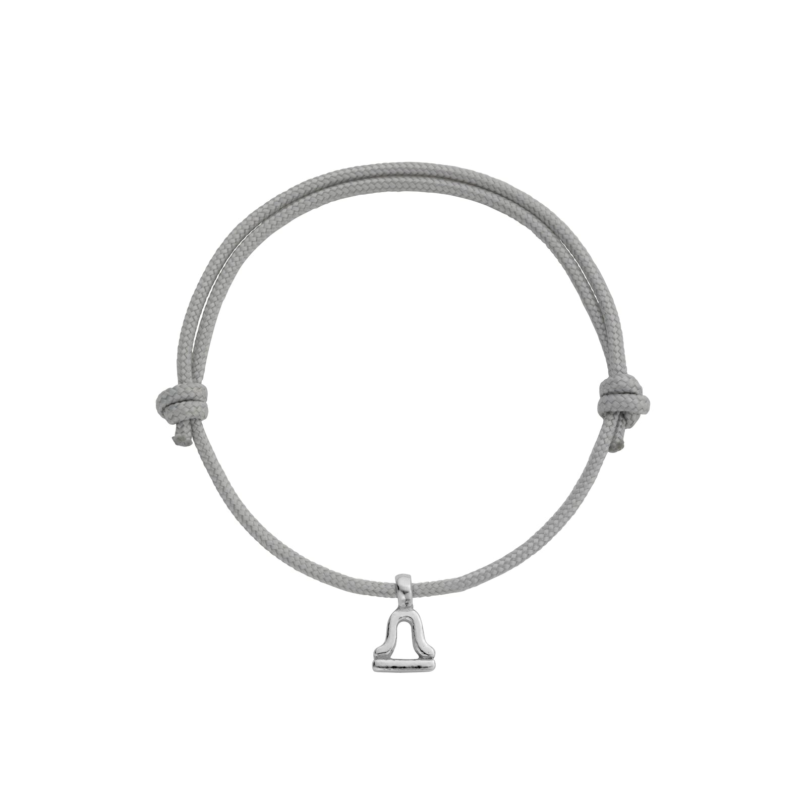 Silver Mini Libra Horoscope Sailing Rope