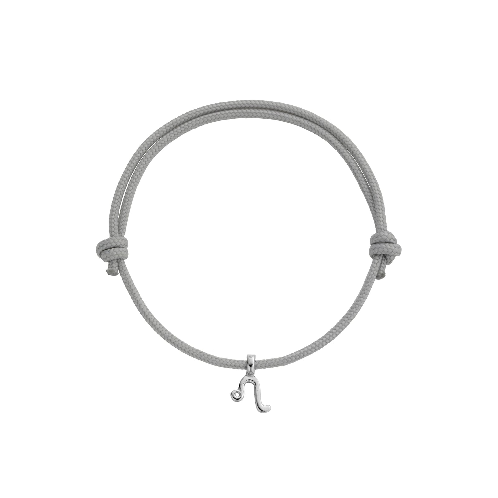 Silver Mini Leo Horoscope Sailing Rope