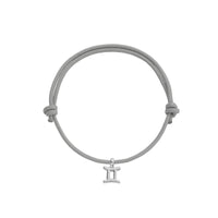 Silver Mini Gemini Horoscope Sailing Rope
