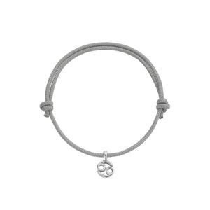 Silver Mini Cancer Horoscope Sailing Rope
