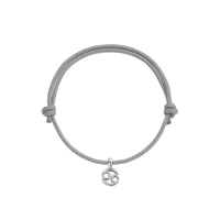 Silver Mini Cancer Horoscope Sailing Rope