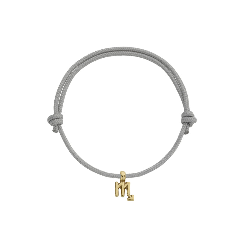 Gold Mini Scorpio Horoscope Sailing Rope
