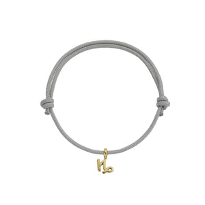 Gold Mini Capricorn Horoscope Sailing Rope
