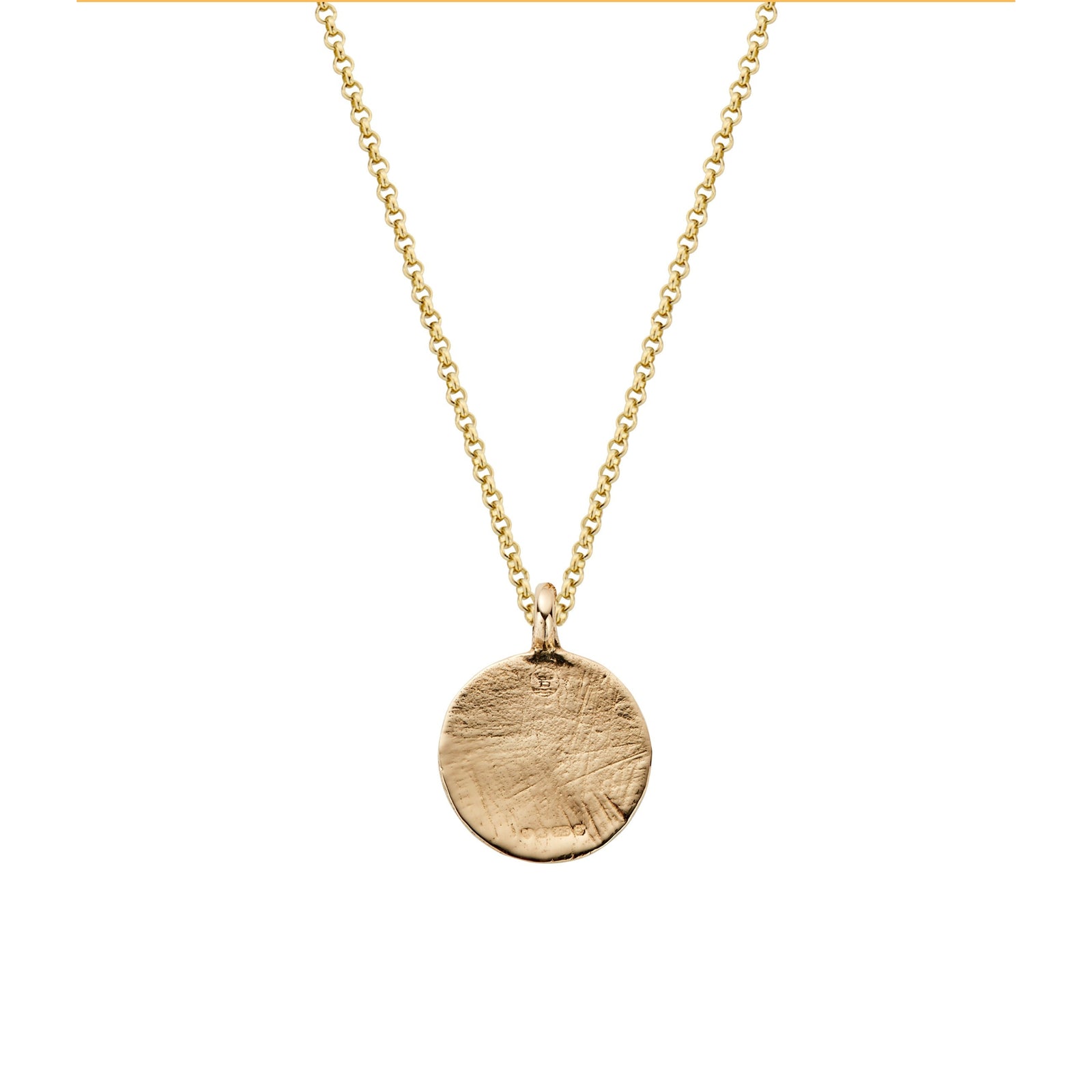 Gold Trio Diamond Midnight Moon Necklace