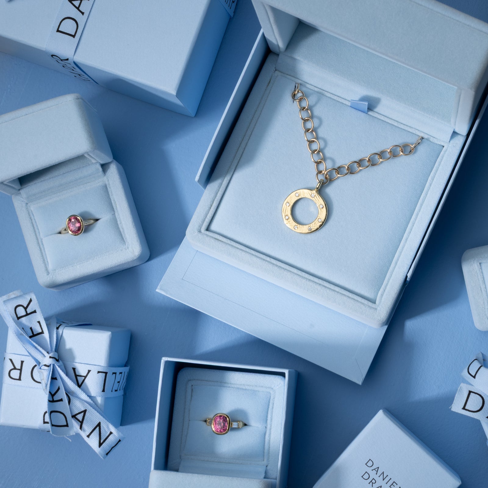 ALBA Platinum Diamond Ring