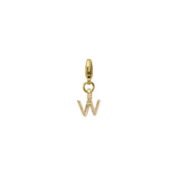 Gold Mini Alphabet Lobster Charm