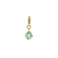 RAINE Gold Zimbaqua Pear Lobster Charm