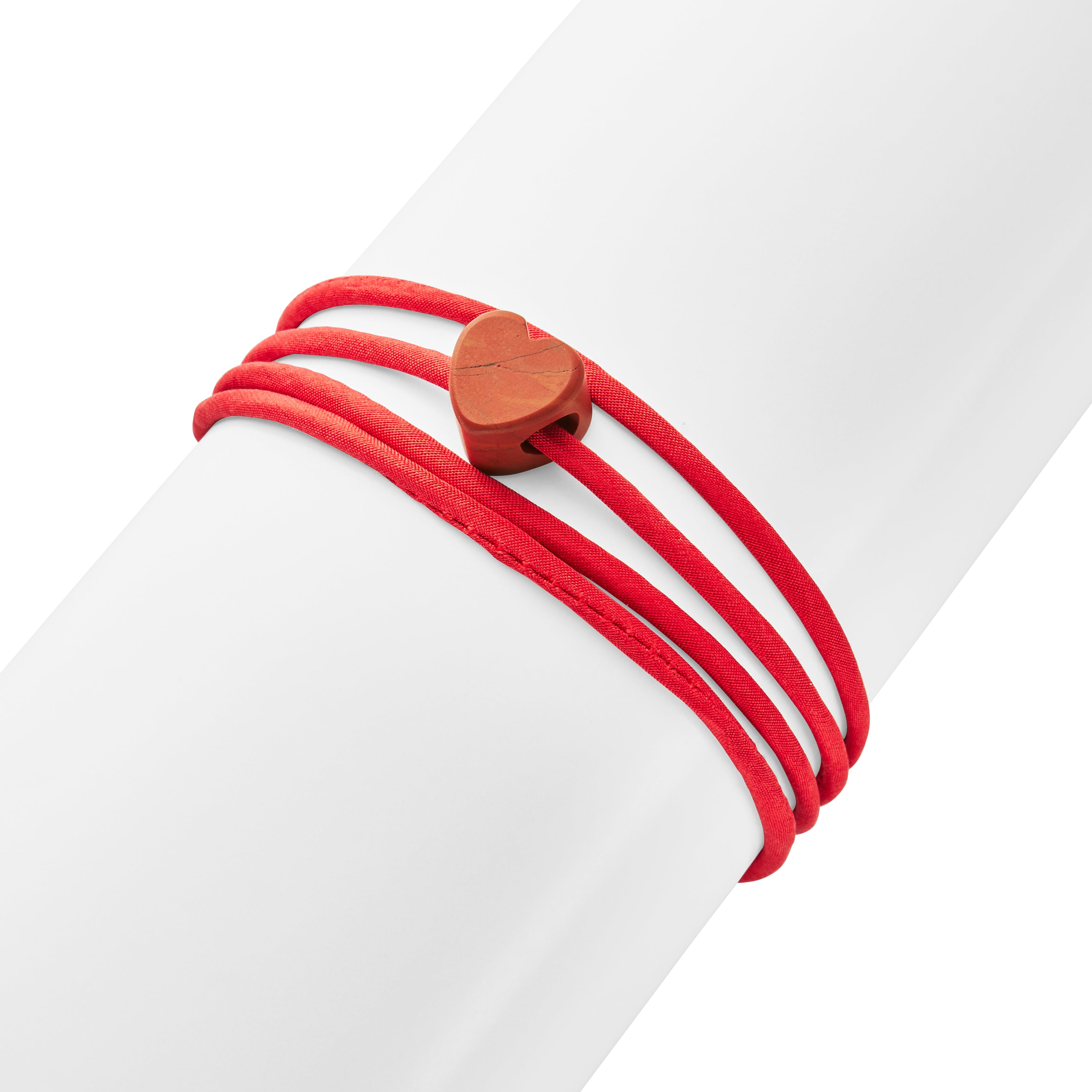 The Red Jasper Silk Rouleau